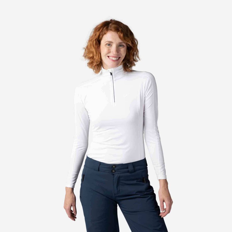 CAMISETA TERMICA ROSSIGNOL CLASSIQUE 1/2 ZIP MUJER