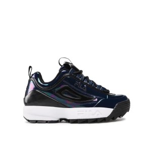 ZAPATILLAS FILA DISRUPTOR PREMIUM BLACK IRIDESCENT MUJER