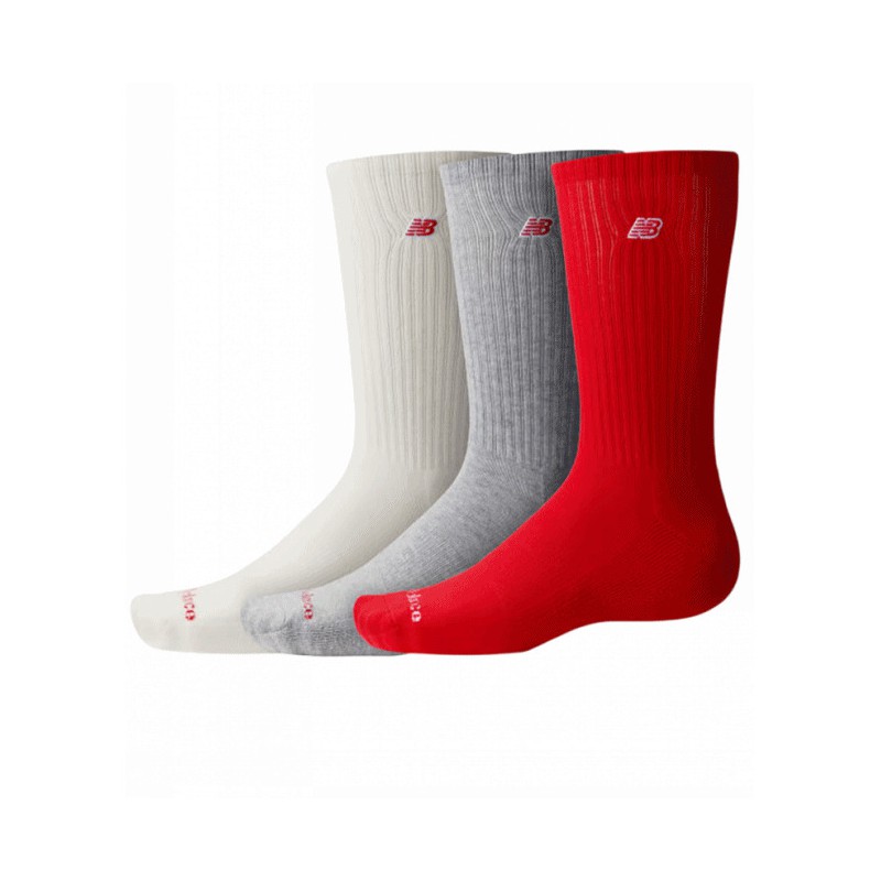 CALCETINES NEW BALANCE KIDS PATCH LOGO CREW 3 PACK 
