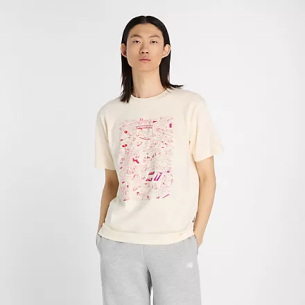 SAMARRETA NEW BALANCE ATHLETICS SPORTS MURAL T-SHIRT
