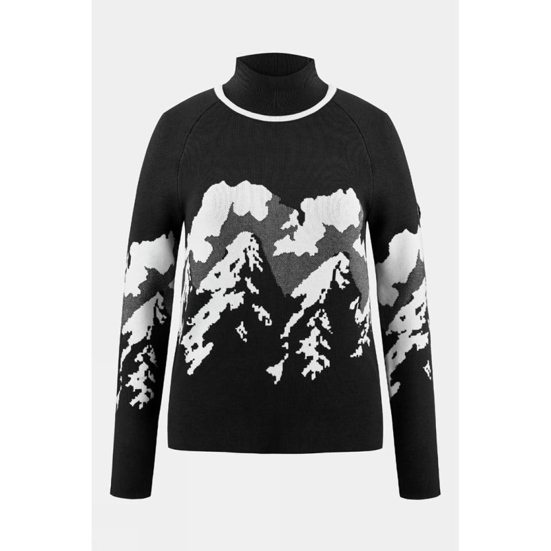 POIVRE BLANC MAGLIONE A MAGLIA AMBRE-WO