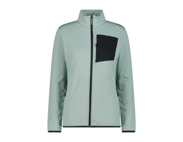 GIACCA IN PILE CON ZIP GRID TECH CMP ZIP
