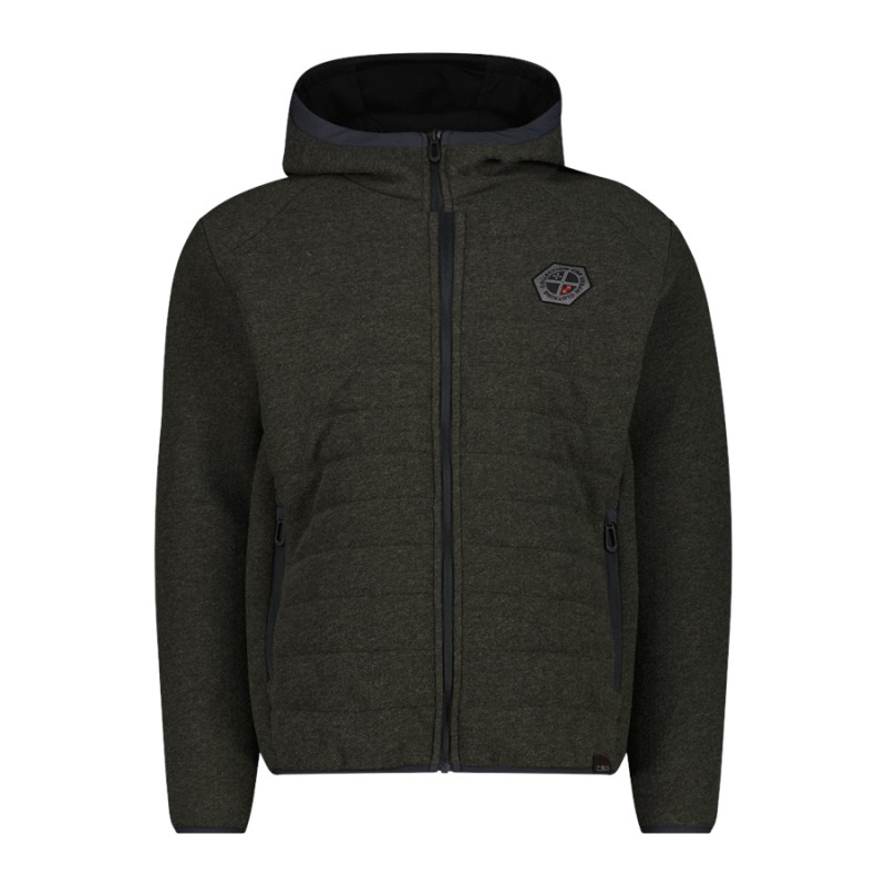 PADDED KNIT TECH CMP JACKET