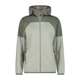 CHAQUETA CMP CAPUCHA FIJA MUJER SOFTSHELL