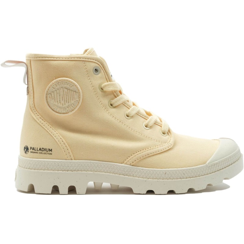 BOTAS PALLADIUM PAMPA HI ZIP ORGANIC NATURE
