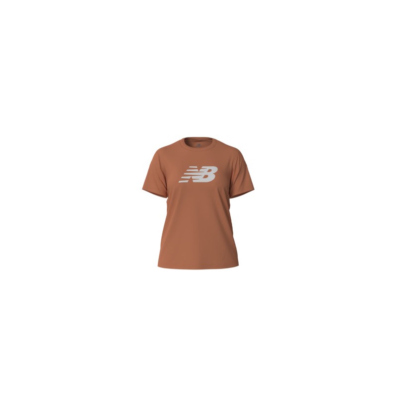 CAMISETA NEW BALANCE SPORT FLEECE LOGO MUJER