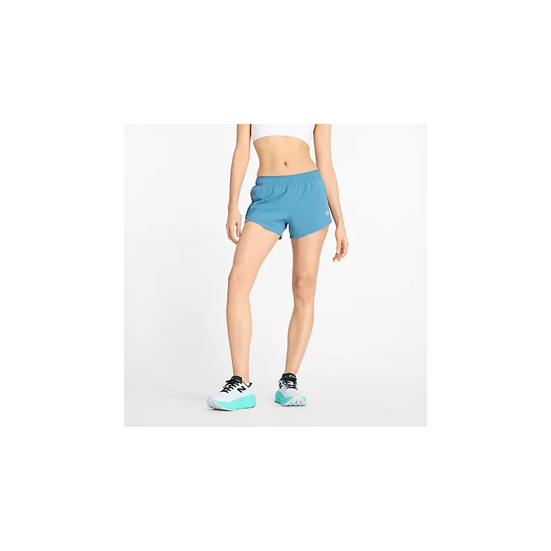 PANTALON CORTO NEW BALANCE RC SHORT 3 MUJER