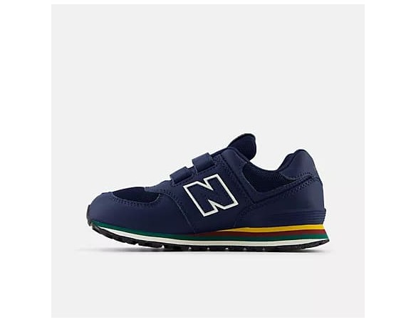 NEW BALANCE 574 CORE HOOK & LOOP SNEAKERS