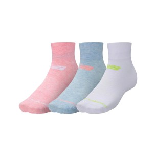 NEW BALANCE CHAUSSETTES DE PERFORMANCE EN COTON PLAT EN MAILLE DE CHEVILLE X3