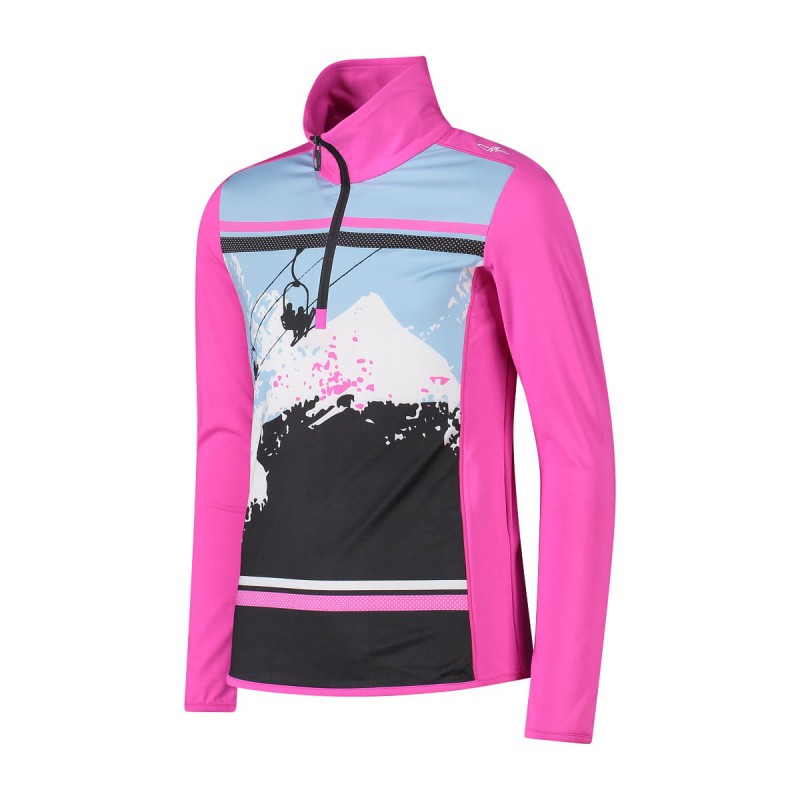 SOFTECH ROLLKRAGENPULLOVER CMP KINDERFLEECE