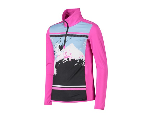 SOFTECH ROLLKRAGENPULLOVER CMP KINDERFLEECE