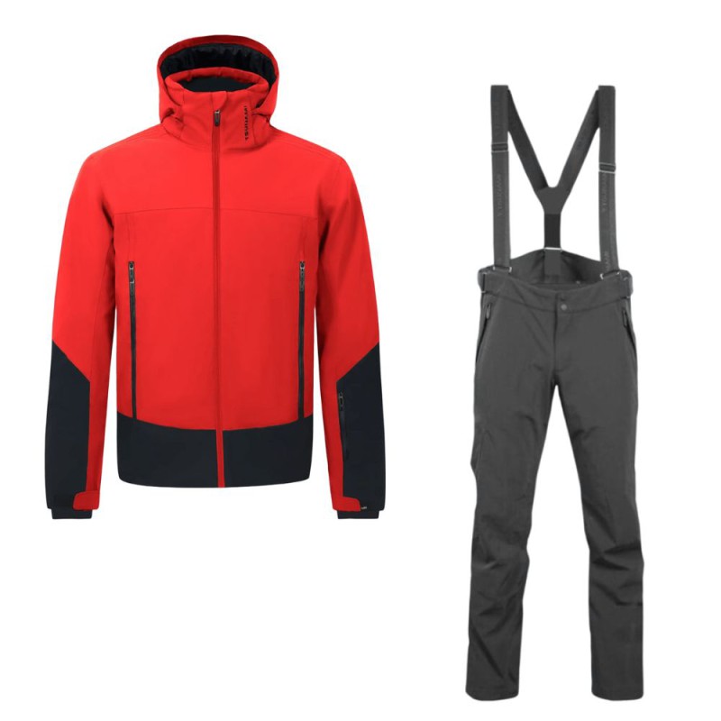 PACK CHAQUETA ESQUÍ TSUNAMI SLALOM + PANTALON TSUNAMI ESQUÍ POWER (M)